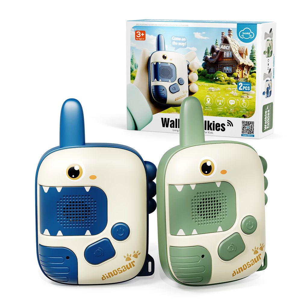 2Pcs Kids Walkie Talkies Toys Two-Way Radio Kids Rescue Talkies