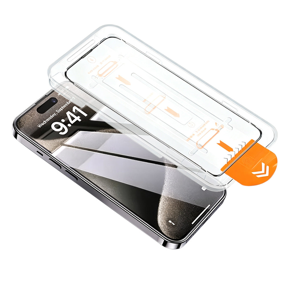 2 Pack Tempered Glass Screen Protector for iPhone 18 Pro and Pro Max-High Definition Clear
