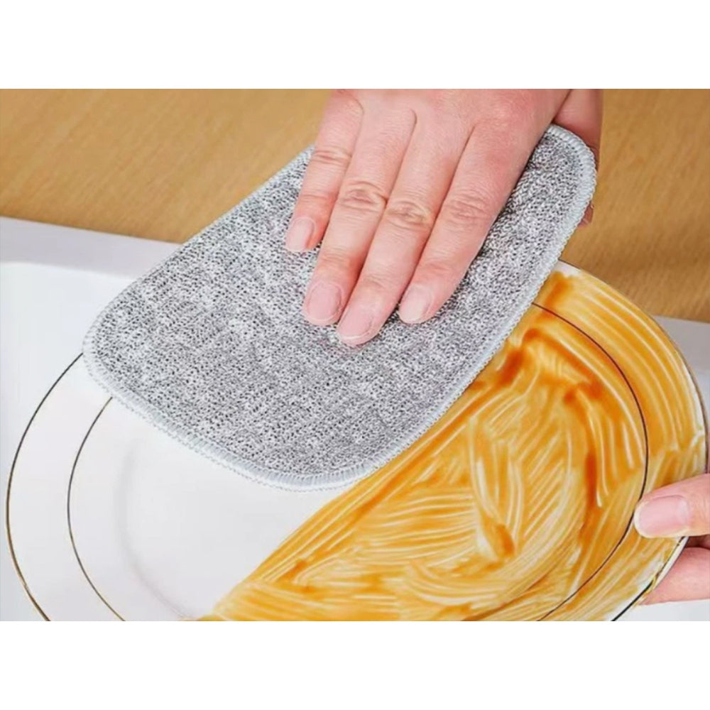 10pcs Double-Sided Microfibre Dishwashing Cloths