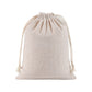 10 Pack Cotton Linen Drawstring Storage and Gift Bags in 2 Sizes