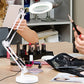 5X Magnifying Glass with LED Desk Lamp