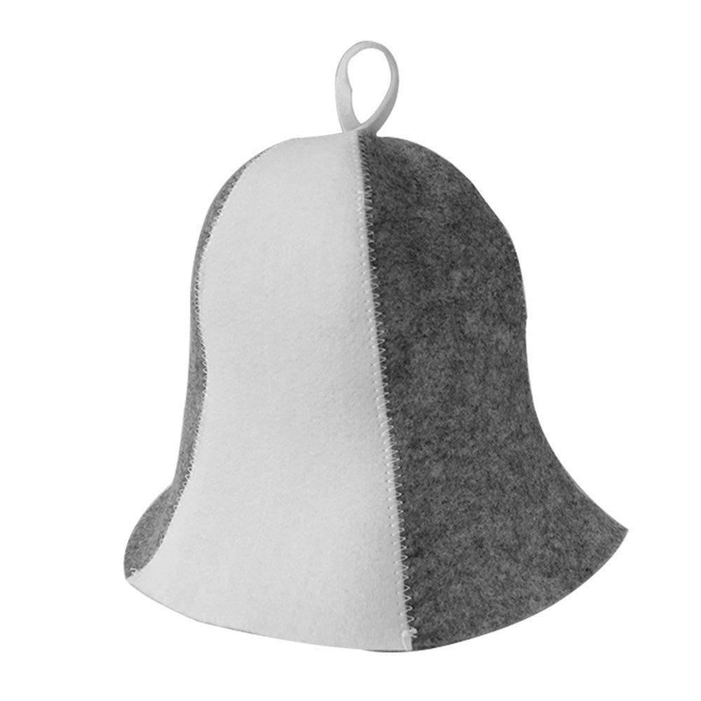 2 Pack Felt Sauna Hat Heat Insulation Sauna Cap for Men Women