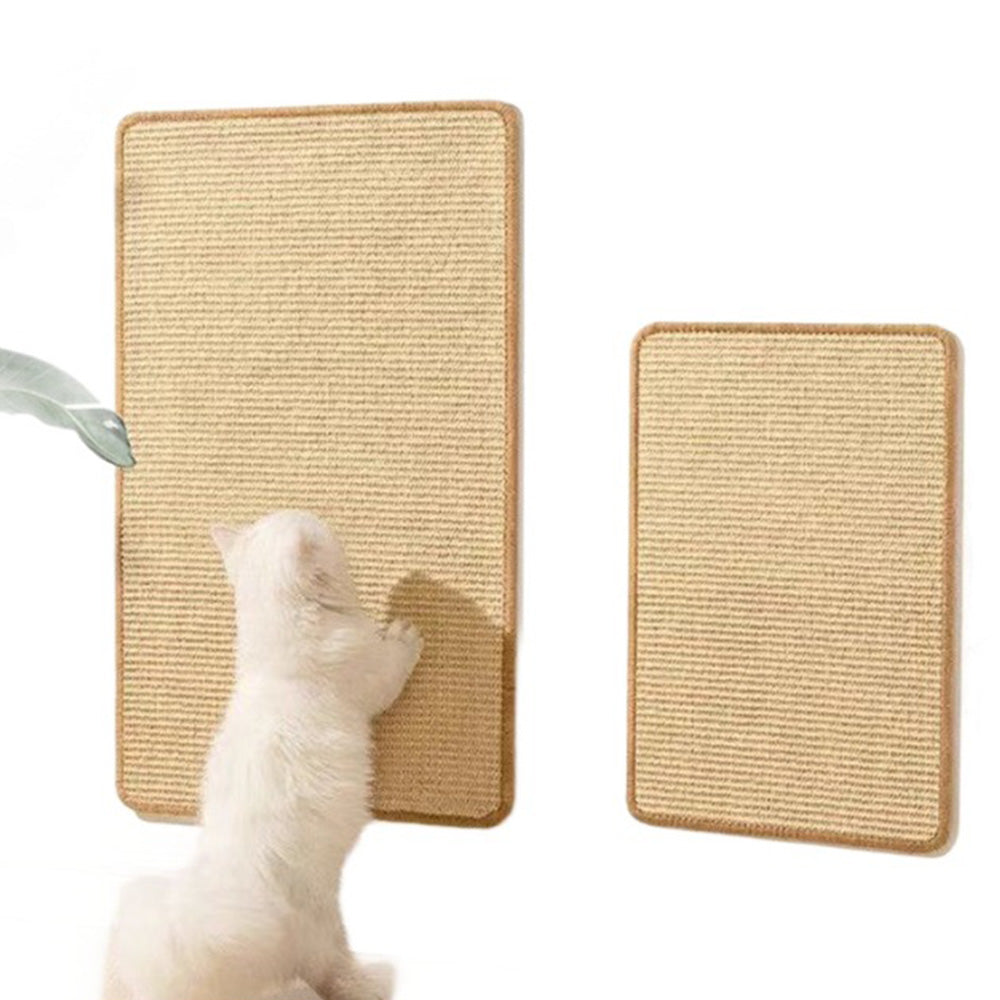 Sisal Cat Scratching Mat Pad for Cats Sofa Protector and Furniture Guard