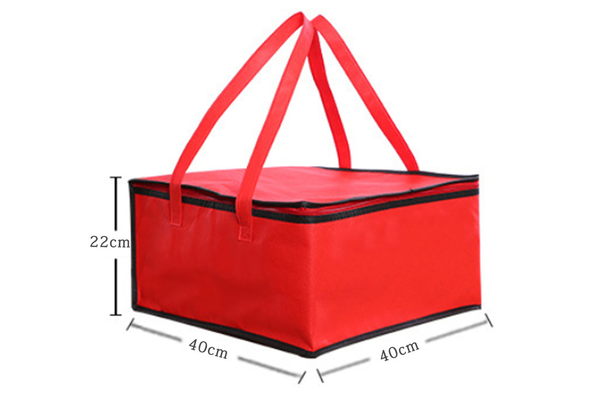 12inch Delivery Bag Pizza Bags Insulated Thermal Hot Cold Food Storage Carrying Case