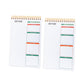 2Pcs 50sheets To Do List Planner Notepad