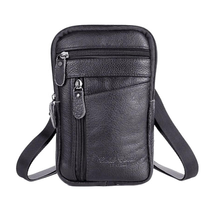 Leather Phone Pouch Crossbody Bag for Men