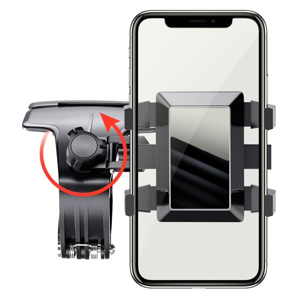 Rotating Car Phone Holder for 4 to 6 8 Inch Phones for Dashboard Visor