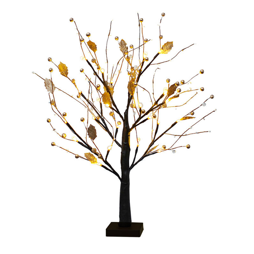 Tabletop Tree Light 24 LED Lighted Tree Decorated Lights Artificial Branch Tree Lamp