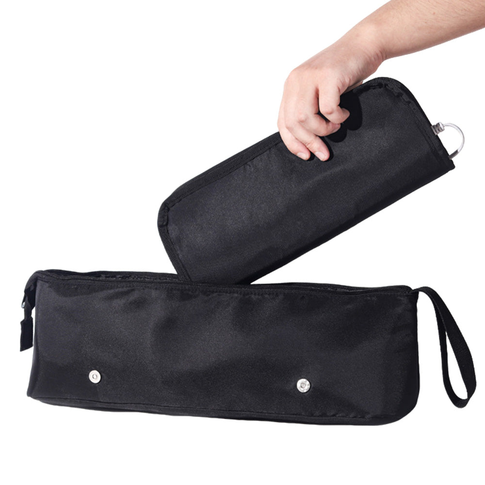 Hot Hair Tools Travel Bag with Removable Heat Resistant Mat for Curling Iron