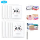 10 Pieces Reusable Laundry Vacuum Sealer Bag with Manual Pump