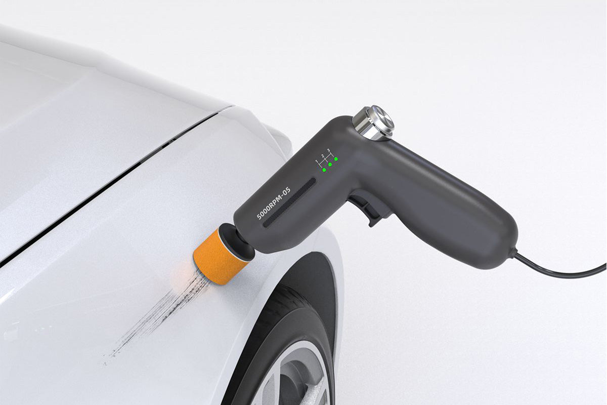 Auto Detailing Polisher Tool Car Polisher 5000RPM 3 Speed Handheld Buffer Waxer for Car Scratch Removal Waxing