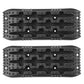 1 Pair Black Vehicle Traction Boards Recovery Tracks for 4WD Mud Snow Sand