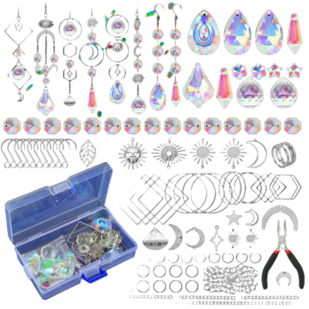 200Pcs DIY Rhinestone Sun Catcher