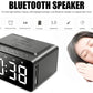 Wireless Charging Bluetooth Speaker with LED Digital Alarm Clock and FM Radio
