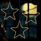 3Pcs 30CM Christmas LED Star Decoration Lights Battery Operated Christmas Decoration
