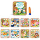 Reusable Water Coloring Book Water Doodle Book Toys Water Painting Book