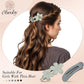8 Piece Hair Clip Set with Flower Design for Women Girls