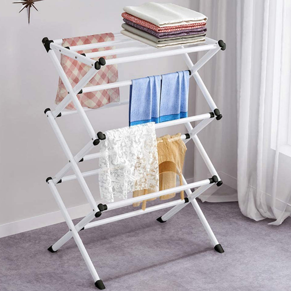 3 Tier Foldable Clothes Drying Rack