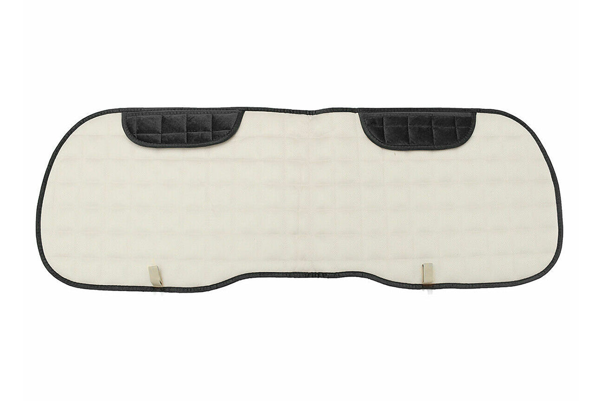 Car Seat Cushion Rear Seat Cover With Storage Pocket Auto Seat Cushion