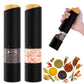 2PCS Electric Pepper Grinder LED Light Adjustable Coarseness
