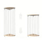 Stuffed Animal Storage Wood Corner Cage Plush Toys Holder With Star Pattern