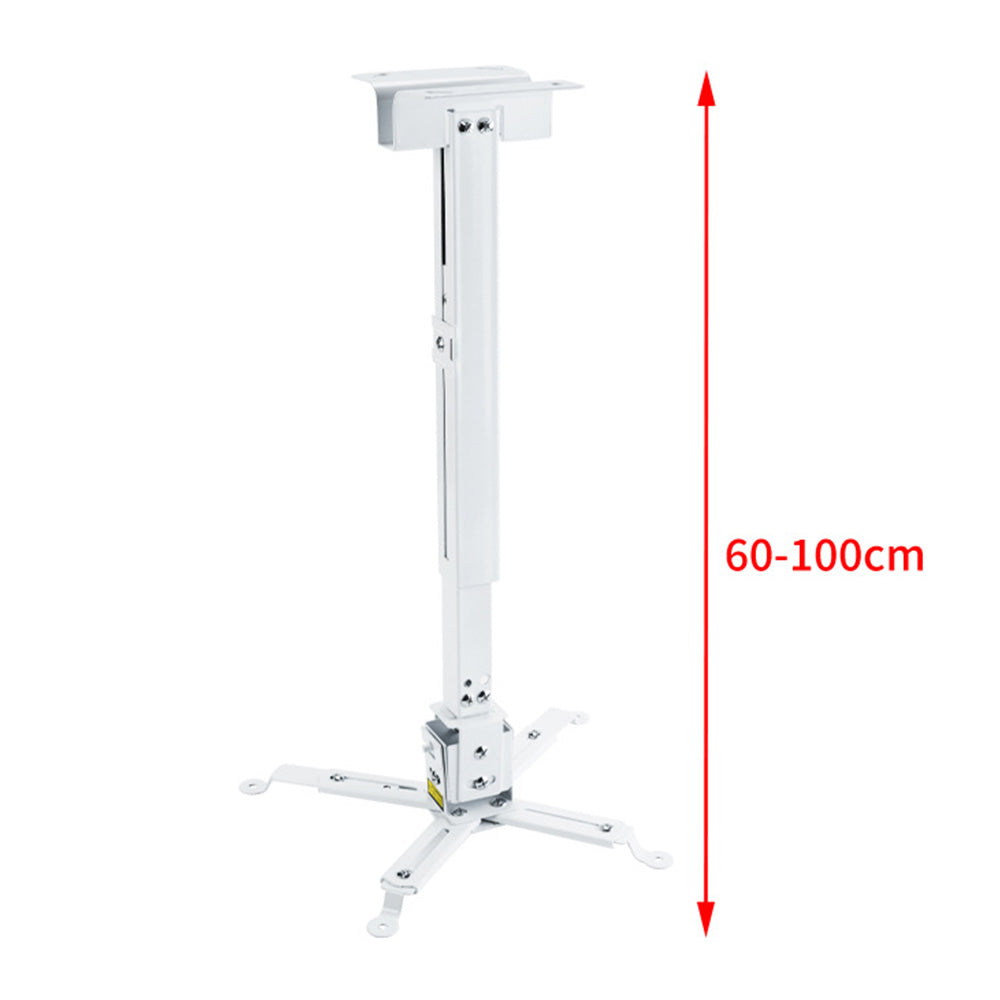 Universal Telescopic Cold-Rolled Steel Projector Ceiling Mount Bracket