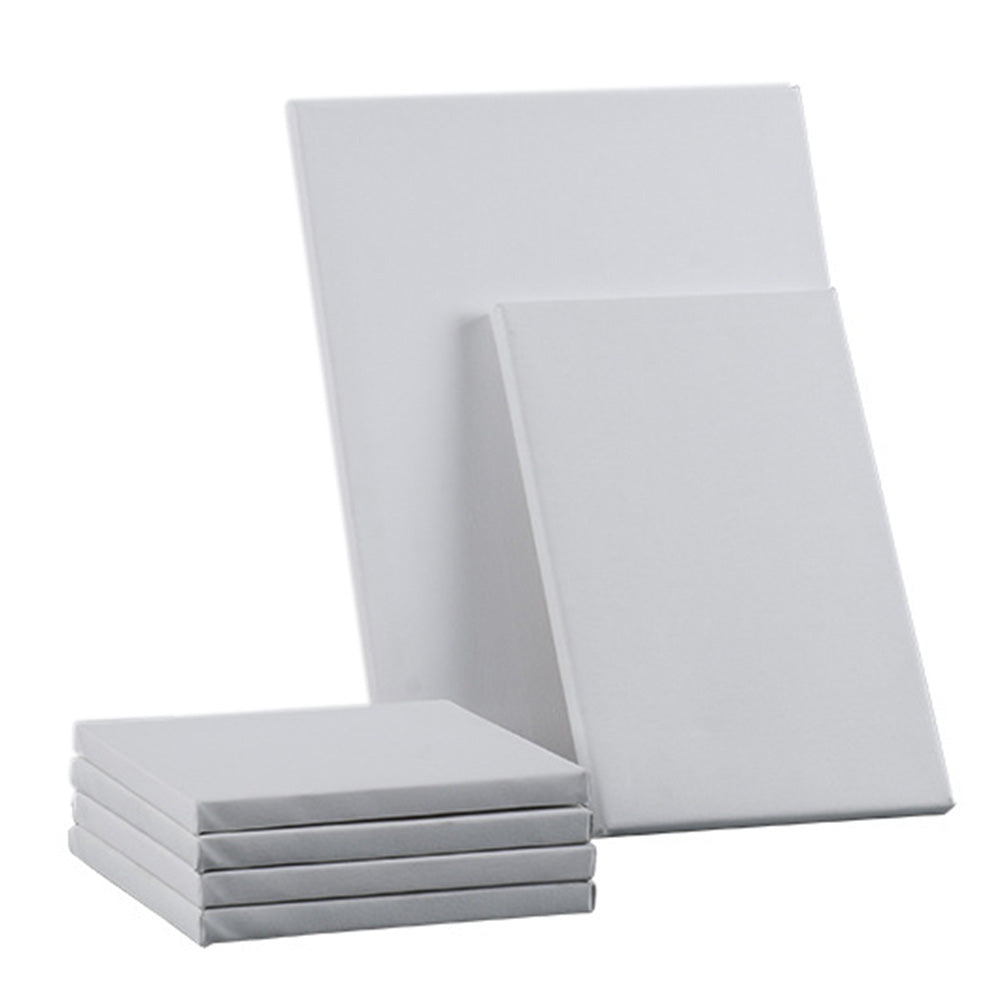 5 PCS Stretched Canvas for Painting Blank Art Stretched Canvas for Oil Acrylic Painting