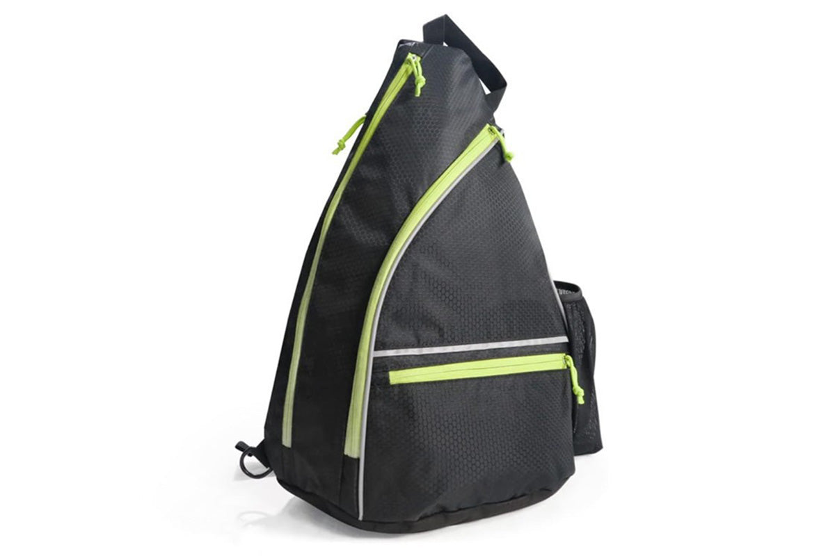 Pickleball Backpack Adjustable Sling Bag Large Capacity with Safety Pocket for Men and Women