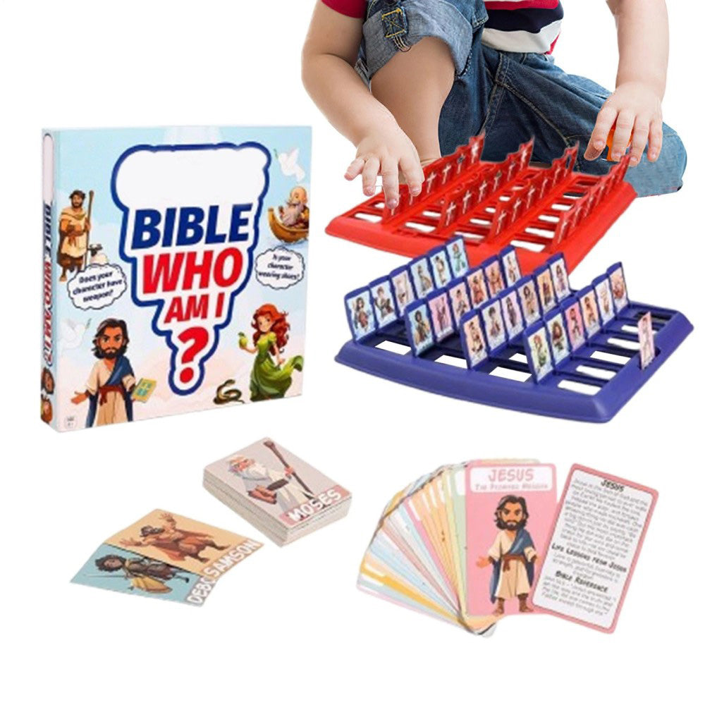 Guess Bible Who I Am Board Games Party Game Card Set