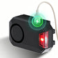 Bicycle Anti Theft Alarm 135dB Waterproof Remote Control Bike Alarm