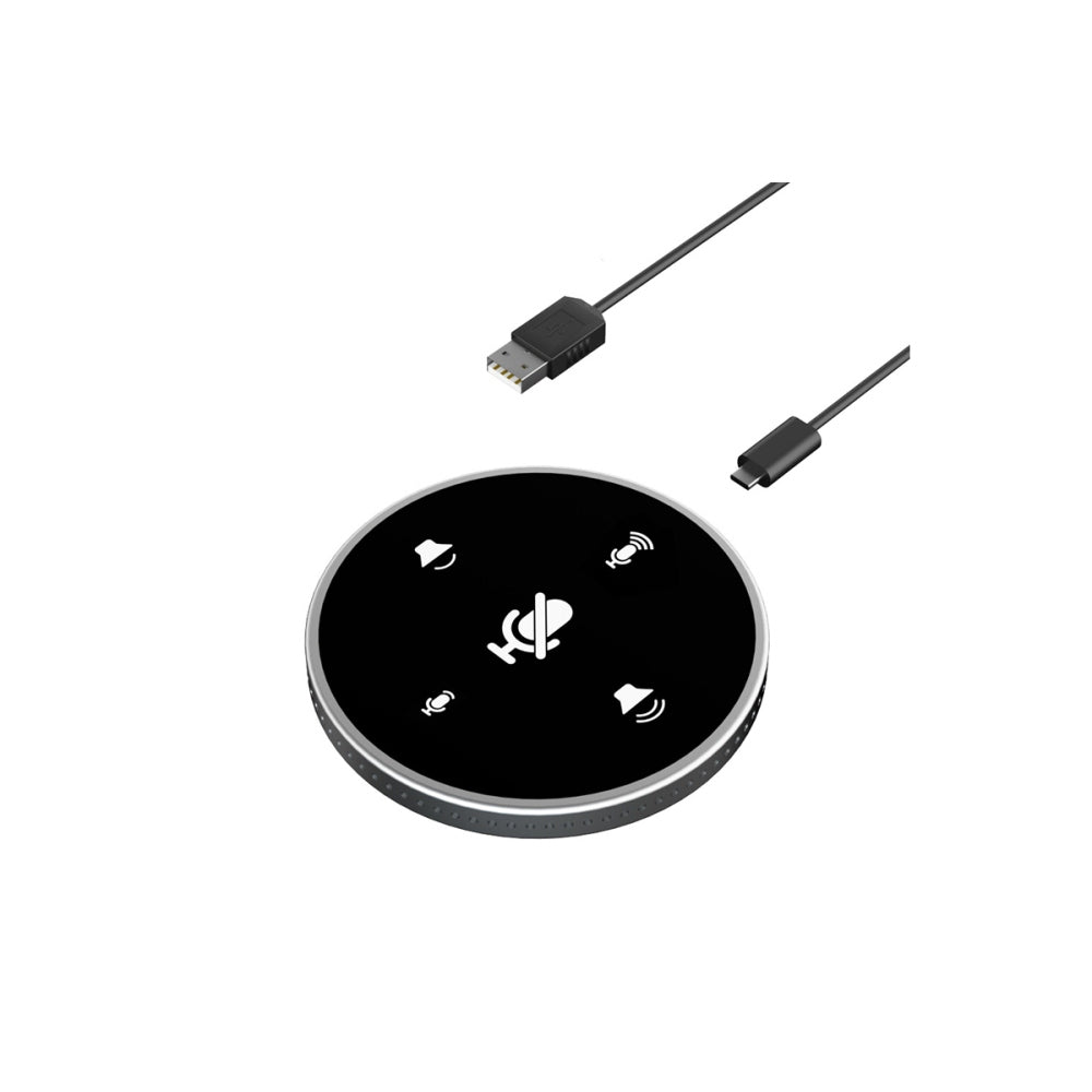 USB Conference Microphone Speech Mic 360-degree Voice Pickup