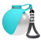 285ML Leak-Proof Stainless Steel Pet Water Bowl Portable Dog Water Bottle with Silicone Cover Pet Travel Water Dispenser