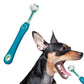 Pet Toothbrush for Dogs and Cats 3 Sided