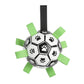 Interactive Dog Soccer Ball Toy with Handles for Training and Water Play 24cm