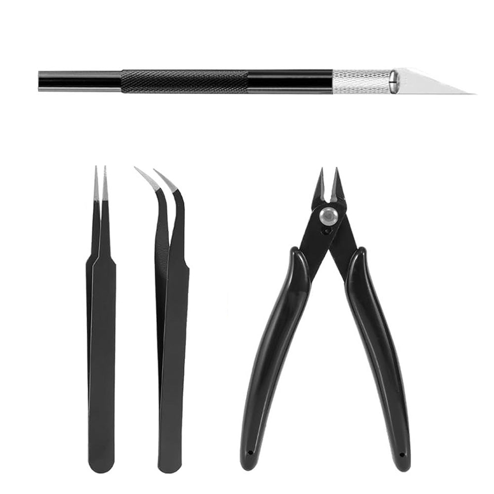 43-Piece Professional 3D Printer Tool Kit for Maintenance and Model Finishing