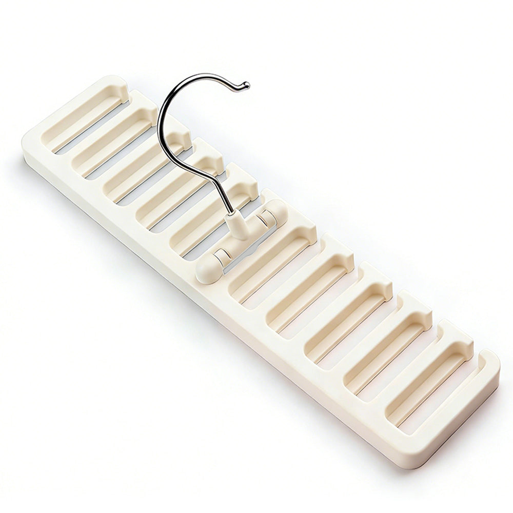 2Pcs Belt and Tie Hanger for Closet Organizer with 20 Hooks
