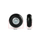 2 Sets of 2 Luggage Suitcase Replacement Wheels Rubber Swivel Caster Wheels Bearings Repair Kits