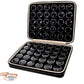 60 Compartment PU Rhinestone Gemstone Display and Storage Box