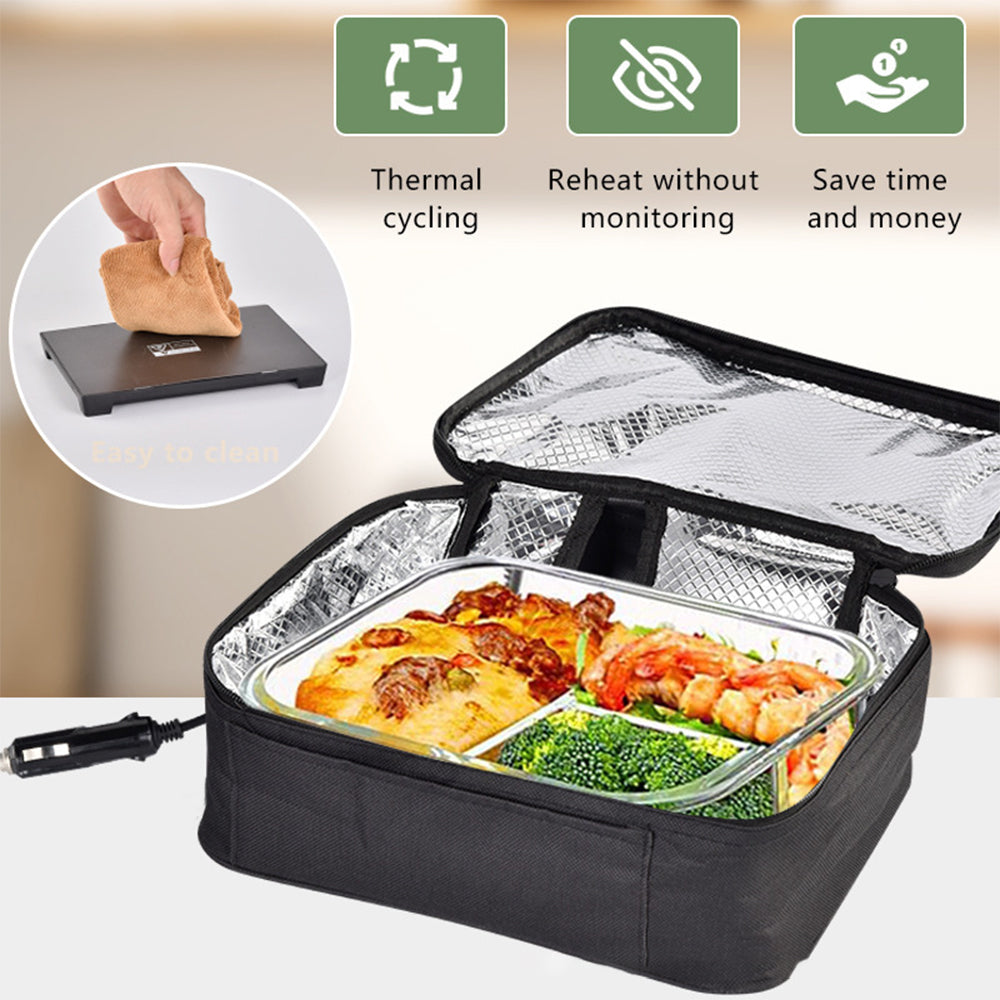 Electric Heated Lunch Bag Food Warmer Aotto Portable Oven