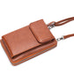PU Leather Women Pouch Bag Mobile Phone Bag Crossbody Purse Wallet Shoulder Bag