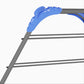 Triple Folding Clothes Drying Rack Space-Saving Portable Laundry Stand for Indoor Outdoor