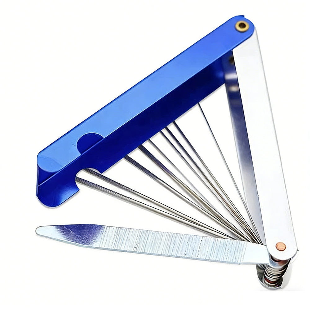 Torch Tip Cleaners Cleaning Tool Set 12 Pieces Case with File Welding Cutting