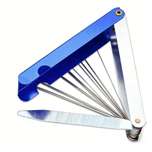 Torch Tip Cleaners Cleaning Tool Set 12 Pieces Case with File Welding Cutting