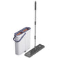 Flat Mop and Bucket Set with 2 Reusable Mop Pads