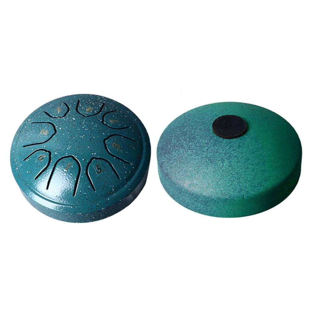 Rain Drum For Outside Mini Steel Tongue Drum Rain Chime 4.5 Inches 8 Notes