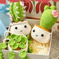 6 Pack Hanging Potted Plants Craft Knitting Crocheting Kits With Crochet Hooks Yarn Set