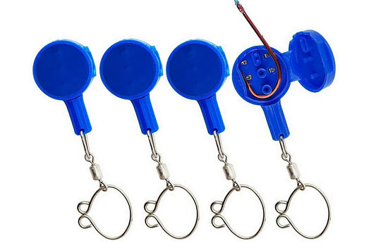 4pcs Fishing Knot Tying Tool with Hook Storage Line Cutter Quick Knot Tier