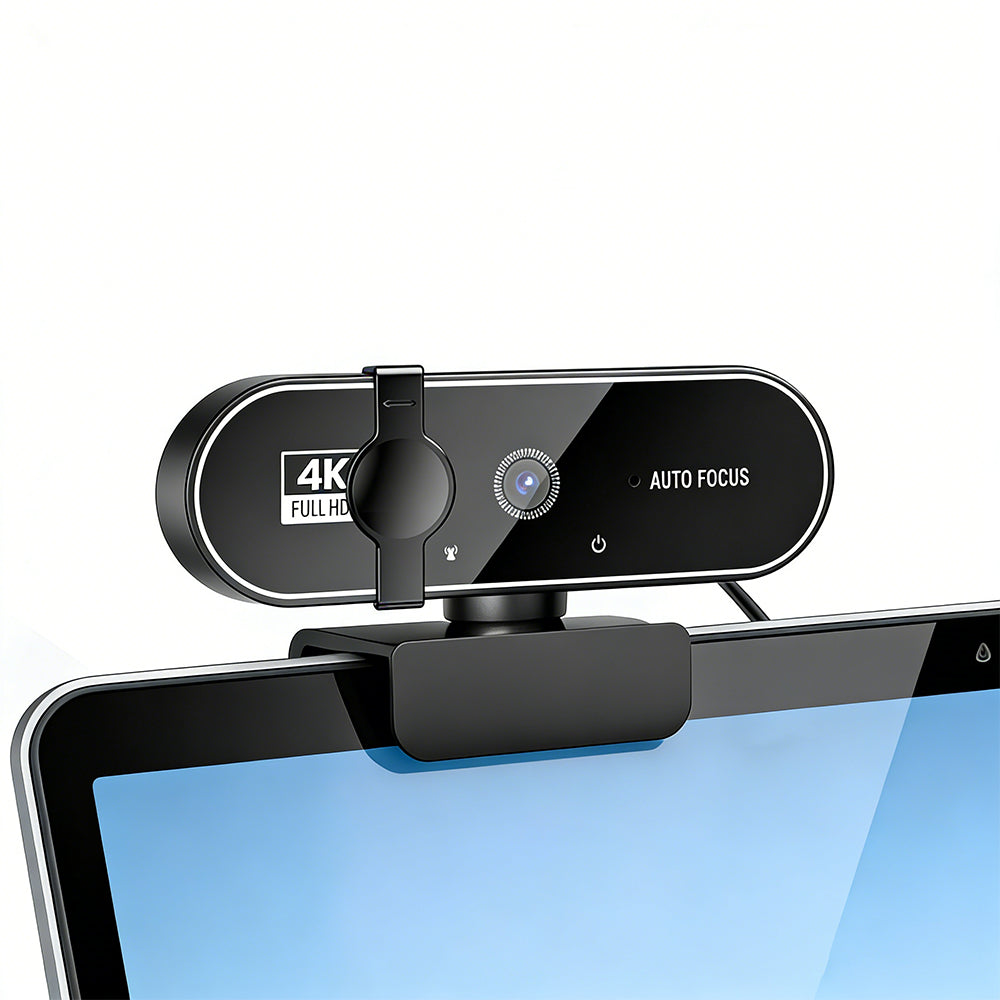 4K Webcam Video Camera Streaming USB Webcam for PC Laptop Auto Focus