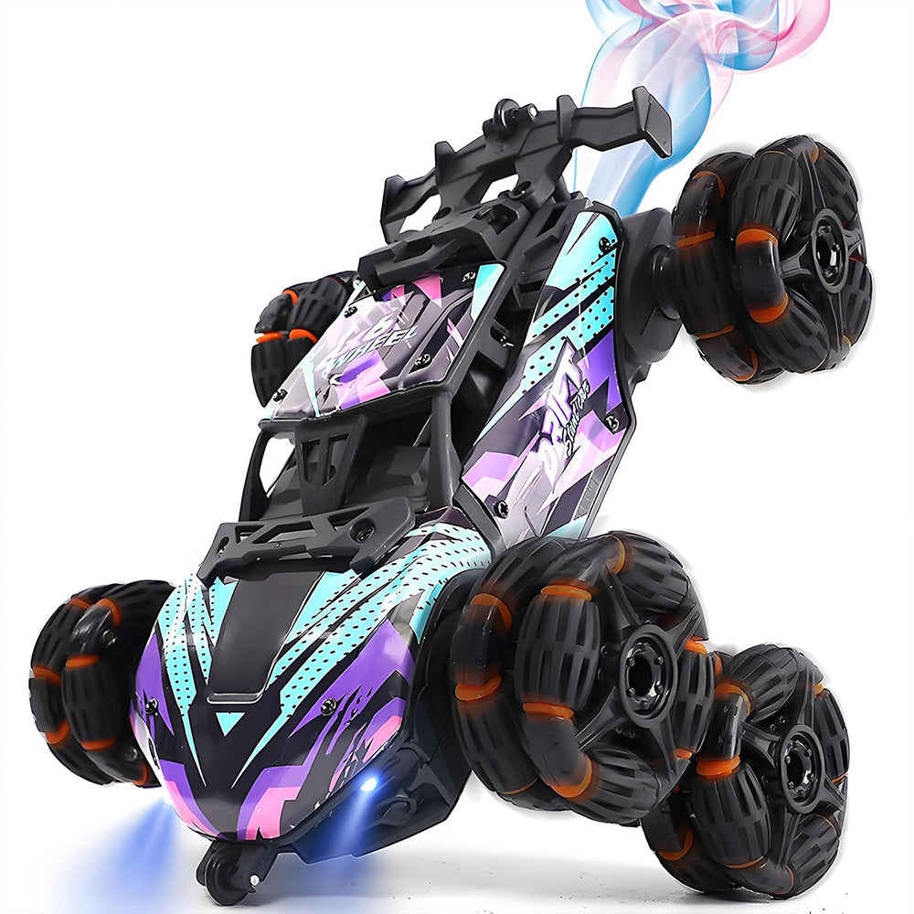 6 Wheels Stunt Car with Spray 360 Degree Hand Gesture Sensing RC Off Road Toy