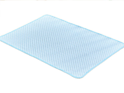 Summer Pet Cooling Mat Cooling Fabric Pet Bed Pad